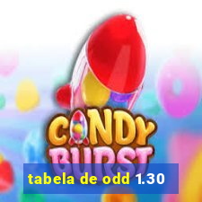 tabela de odd 1.30